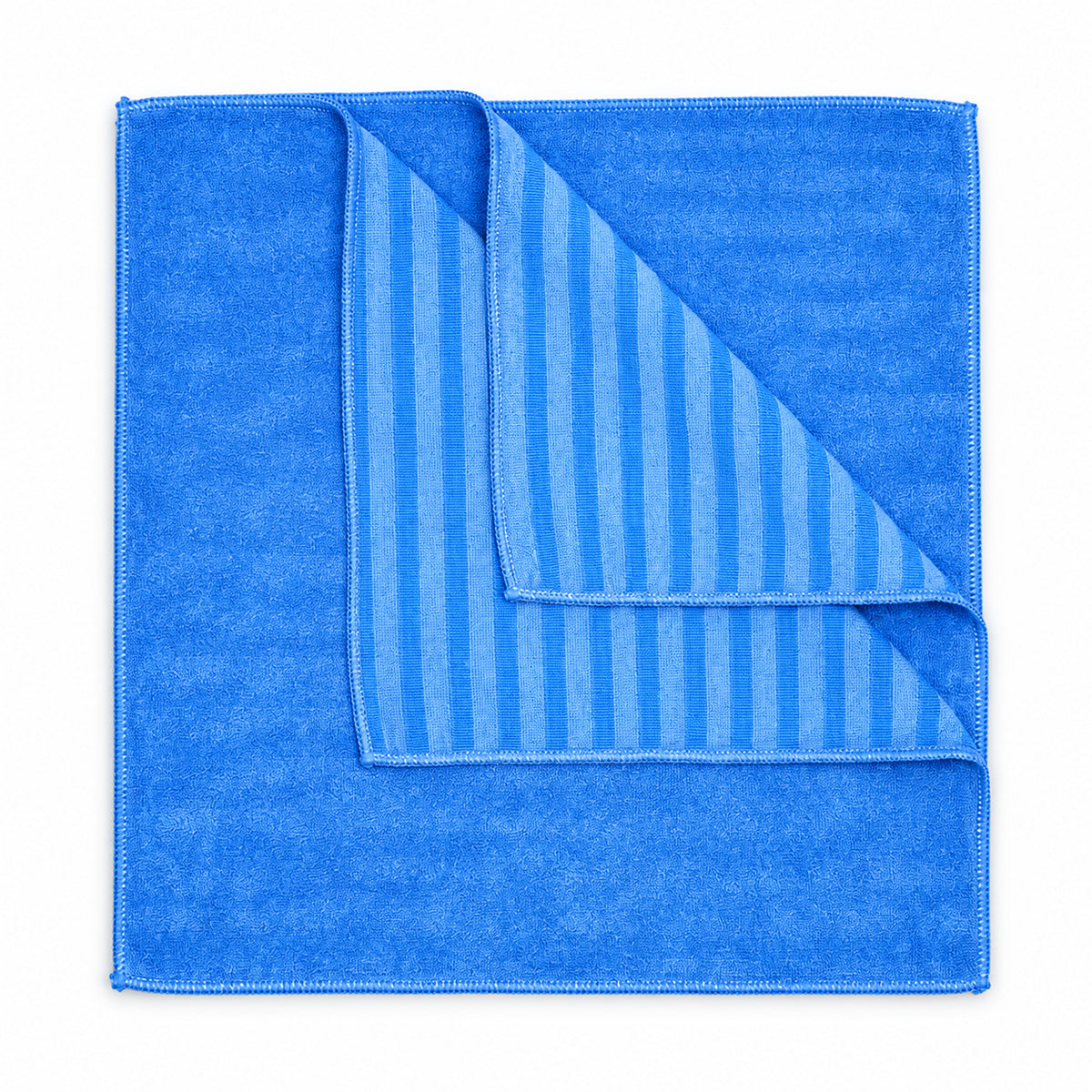 Lavetă din microfibră Bristles albastră, 40 × 40 cm