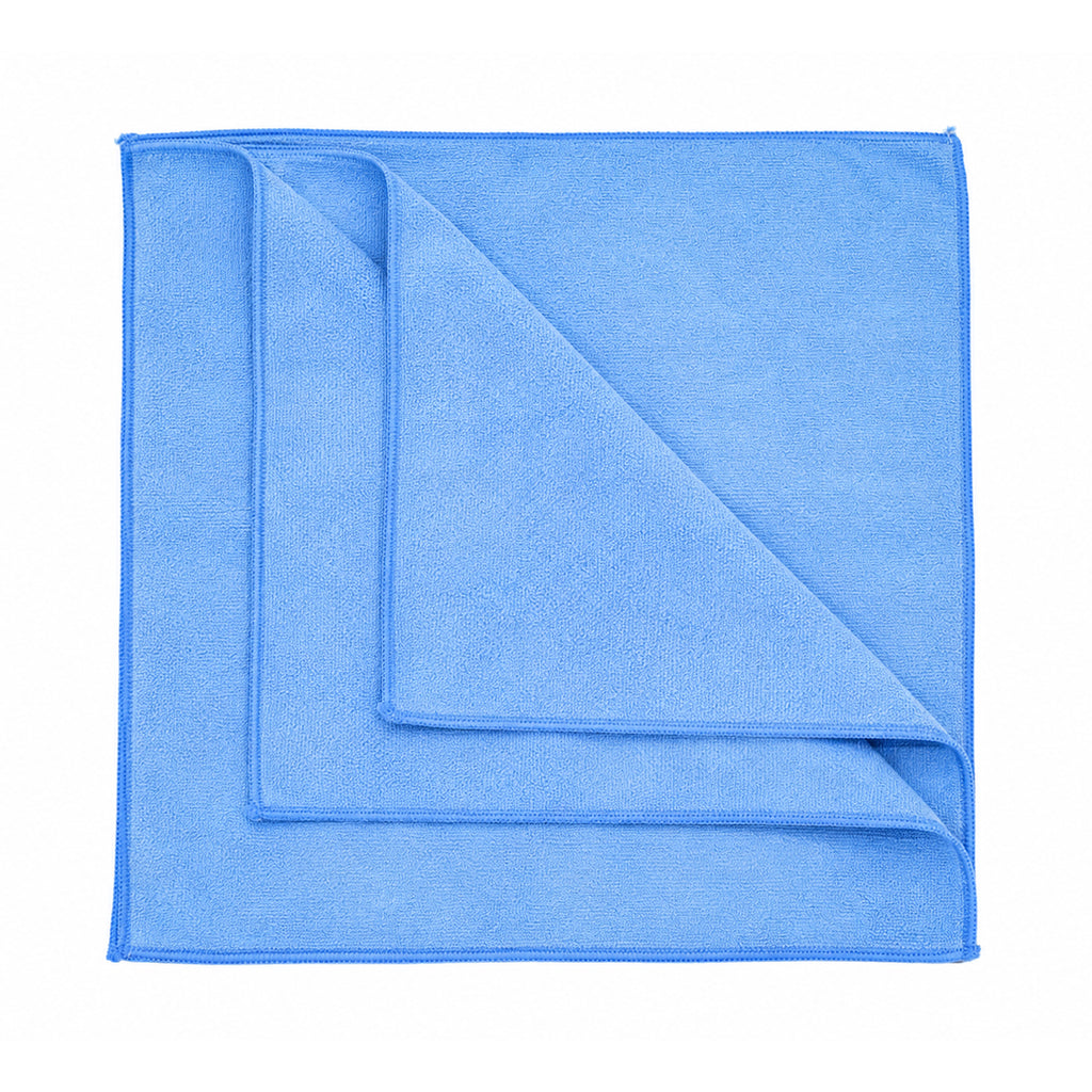 Lavetă din microfibră Basic Professional albastră, 40 × 40 cm