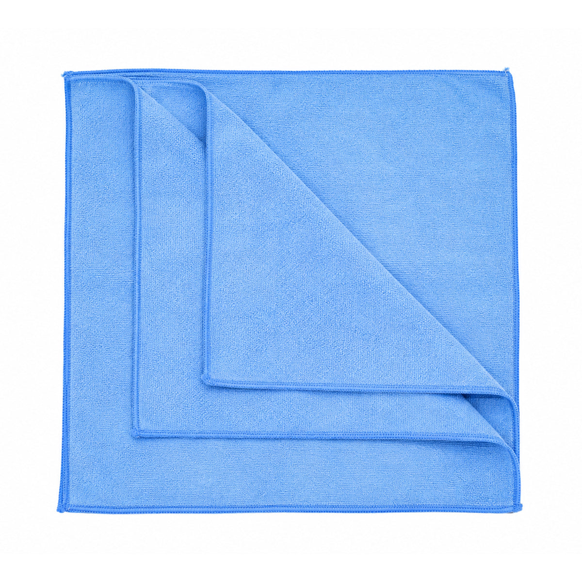 Lavetă din microfibră Basic Professional albastră, 40 × 40 cm
