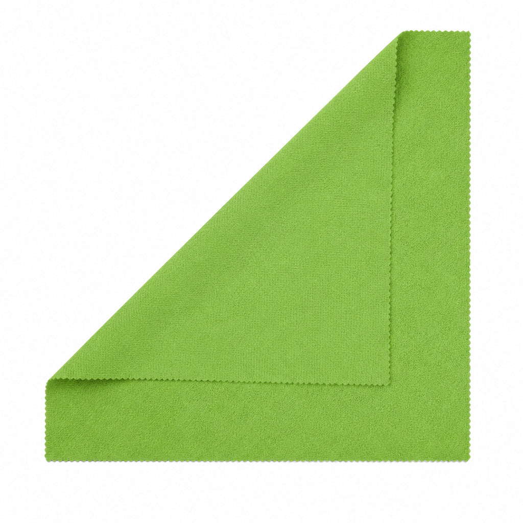 Lavetă din microfibră PU Touch verde, deschisă