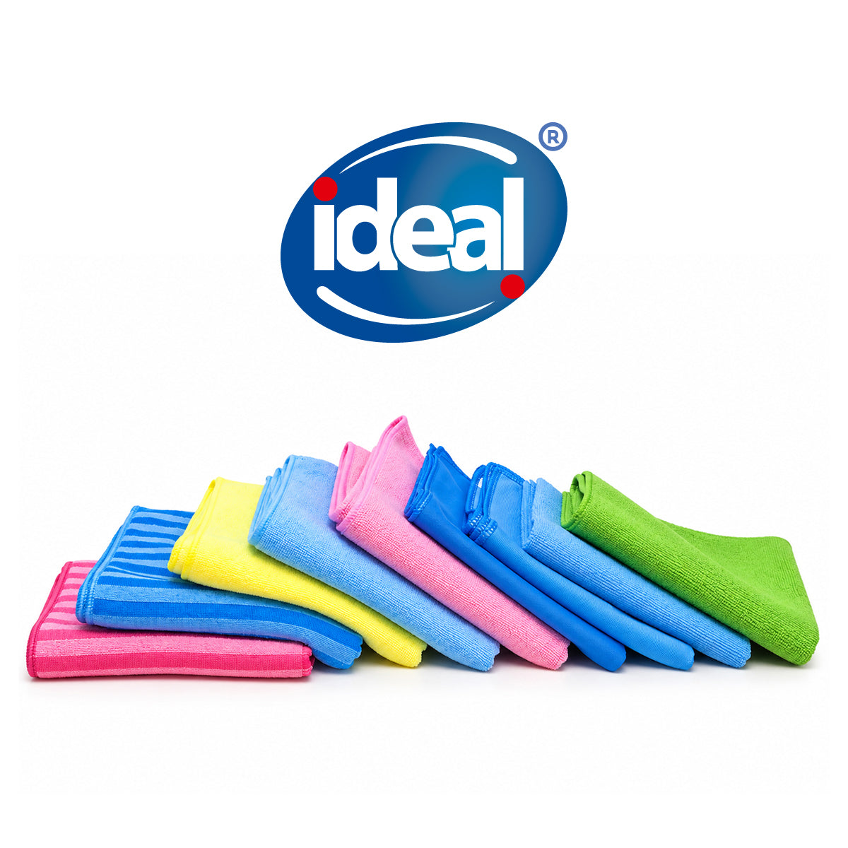Pachet complet cu 25 de lavete profesionale din microfibră IdealClean
