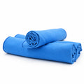 Set de 3 lavete din microfibră Soft Velour albastre