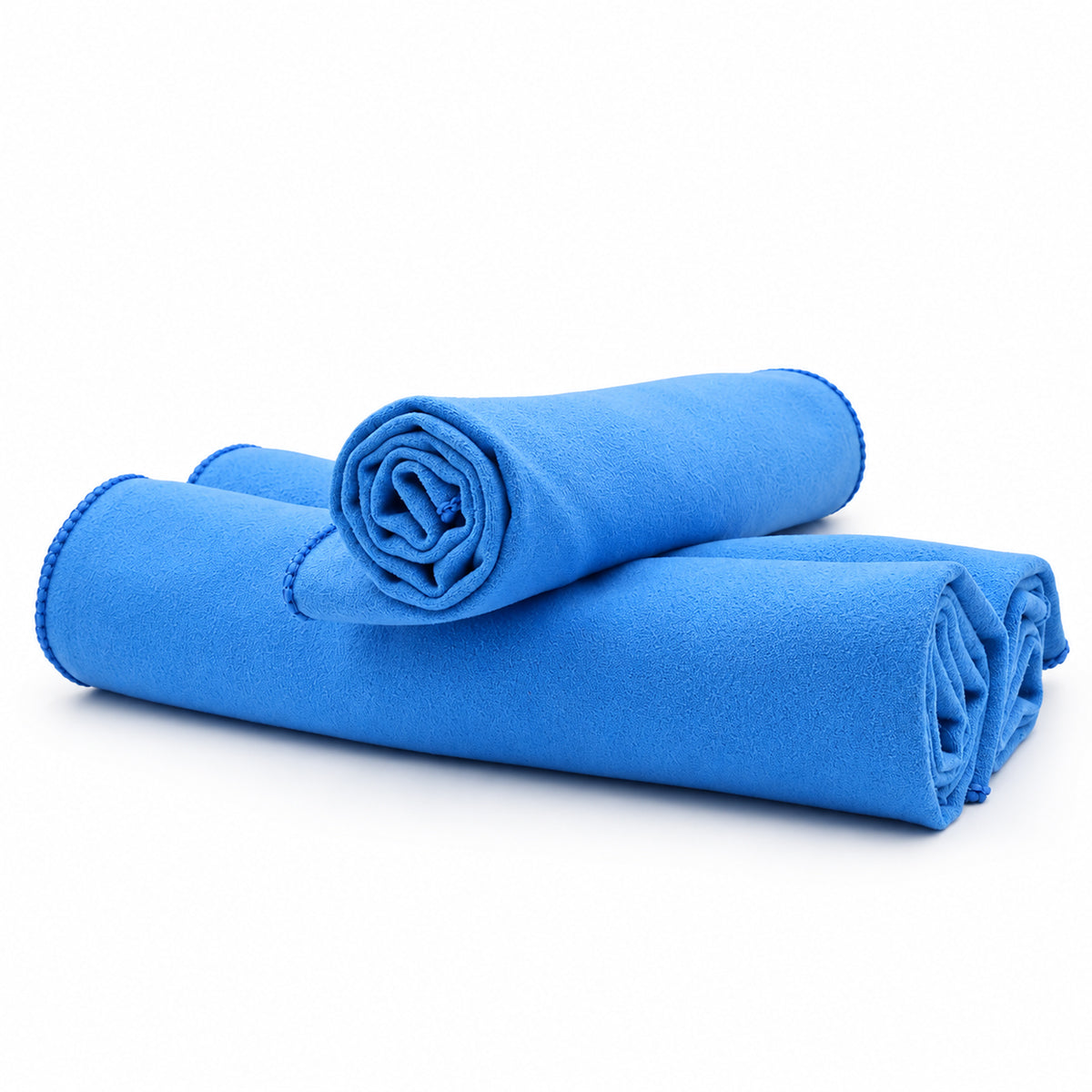 Set de 3 lavete din microfibră Soft Velour albastre